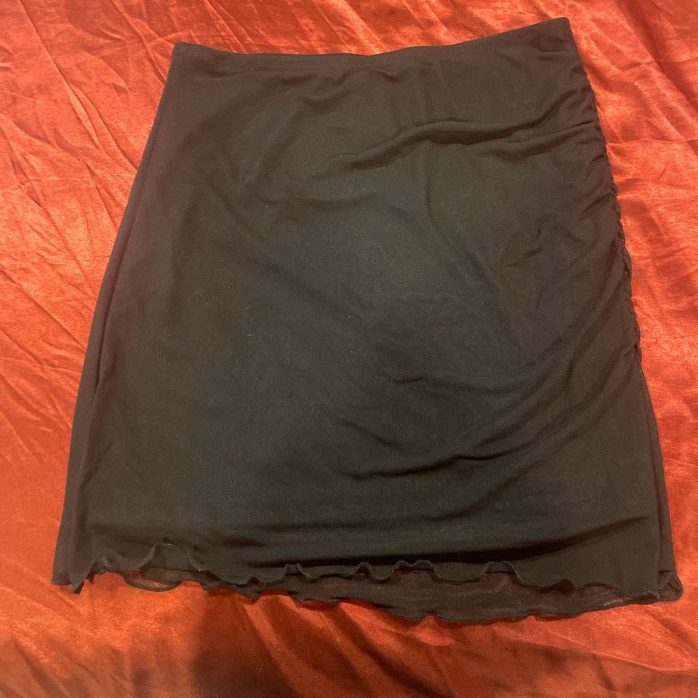 SHEIN Black Mini Skirt